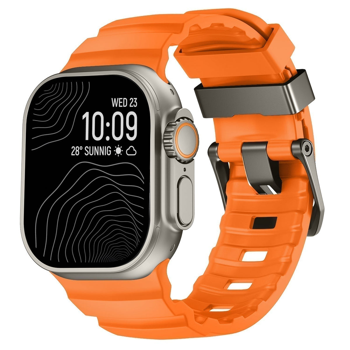 SummitFlex Silicone Strap for Apple Watch — High Tensile Strength Band