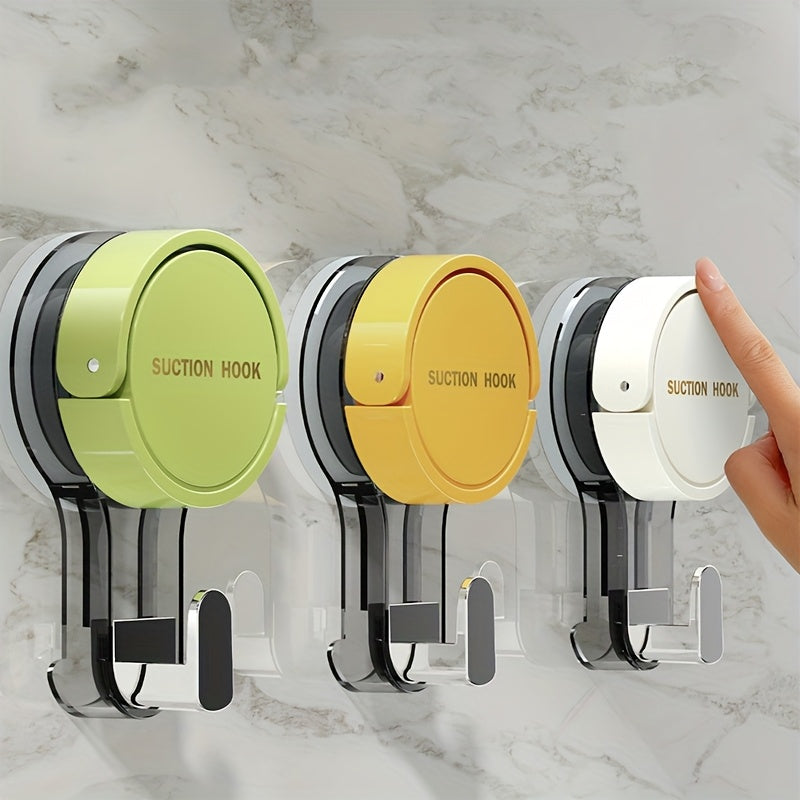 Set of 3 Suction Cup Hooks - Souliia