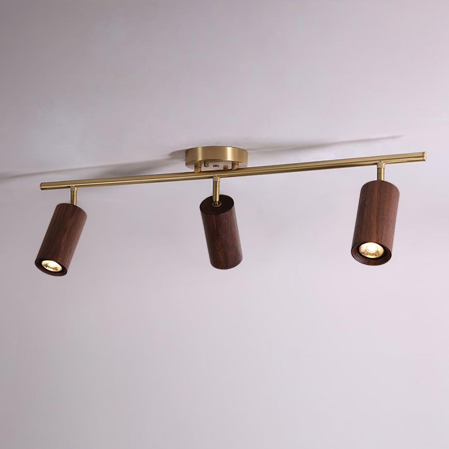Thio Wooden Track Lighting | Souliia