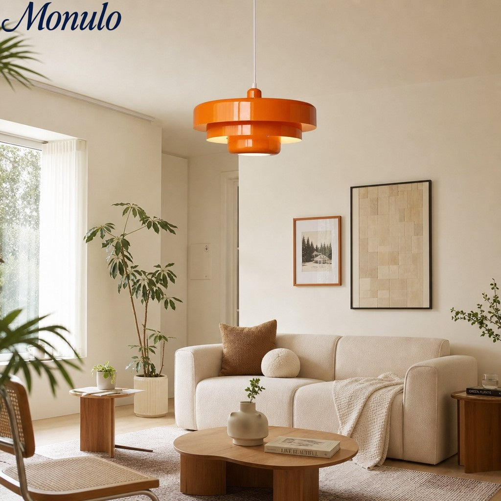 Malero Macaron Stil Pendelleuchte Minimalistische Form - Lounge-Beleuchtung N52 | Souliia