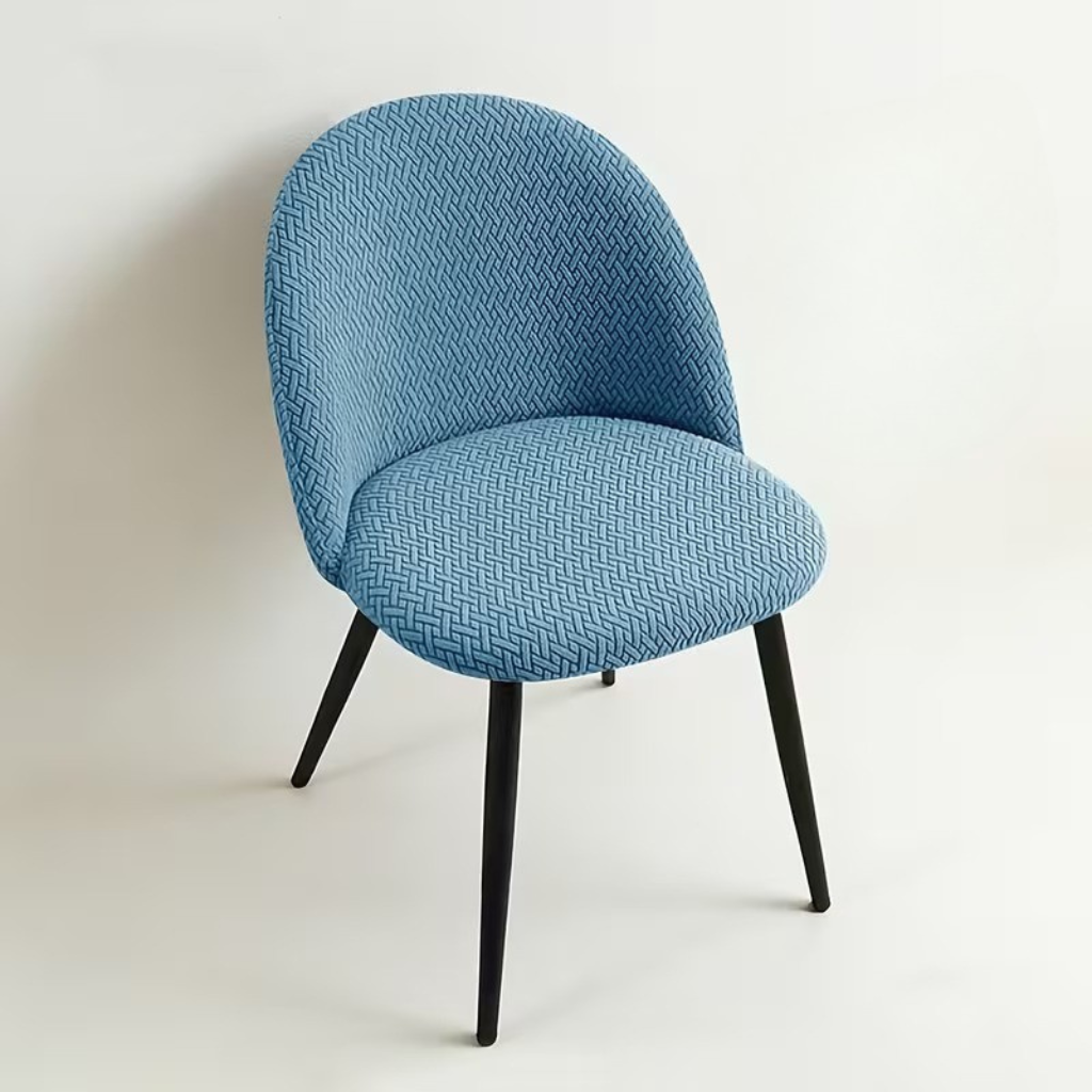 Flexora Modern Stretch Chair Covers — Elastic Hem, Fitted Design