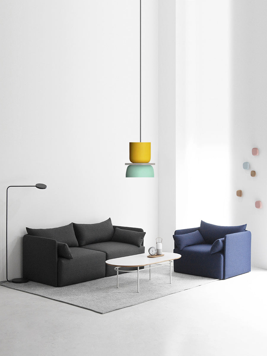 Macaron Acryl Bunte Schalenform Pendelleuchte | Souliia