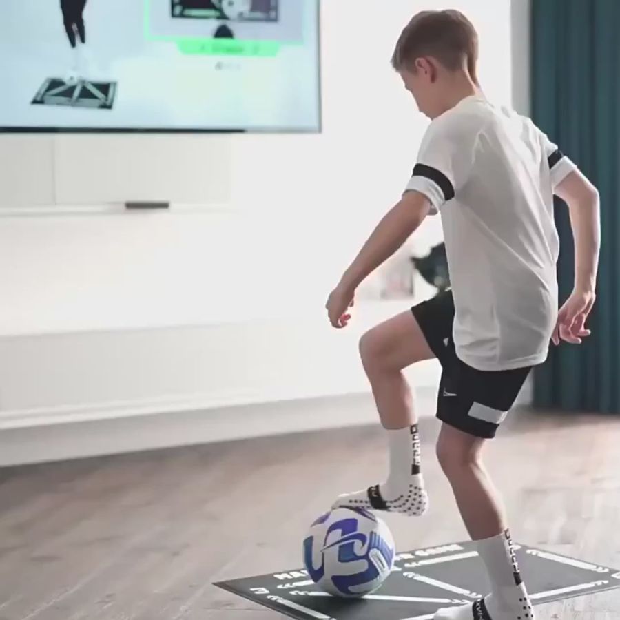 Profi futballedzőszőnyeg és videós edzésprogram