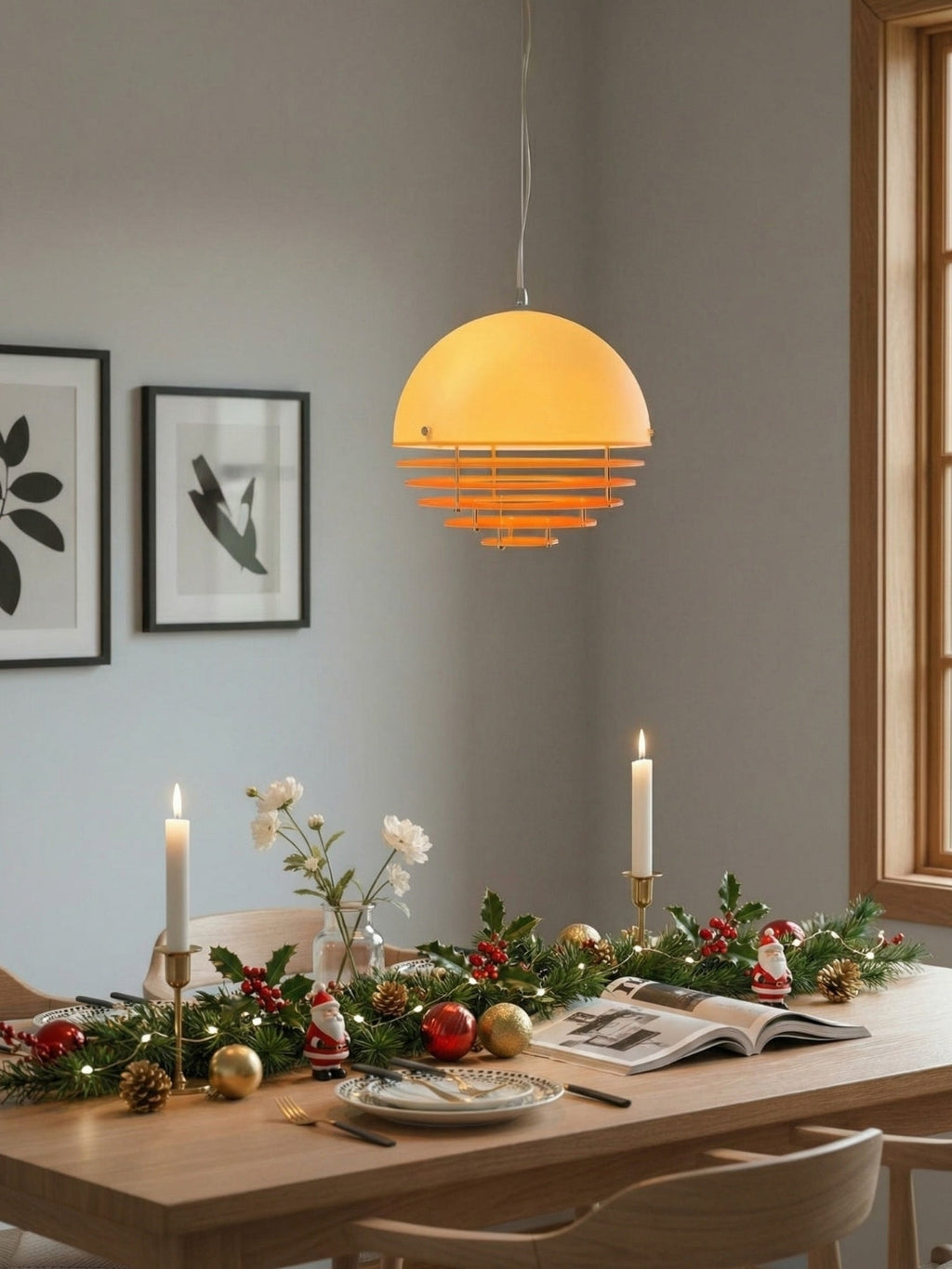 Sunset Pendelleuchte – Emotionale Stimmungsleuchte im Bauhaus-Design - AFTERGLOW S1 | Souliia