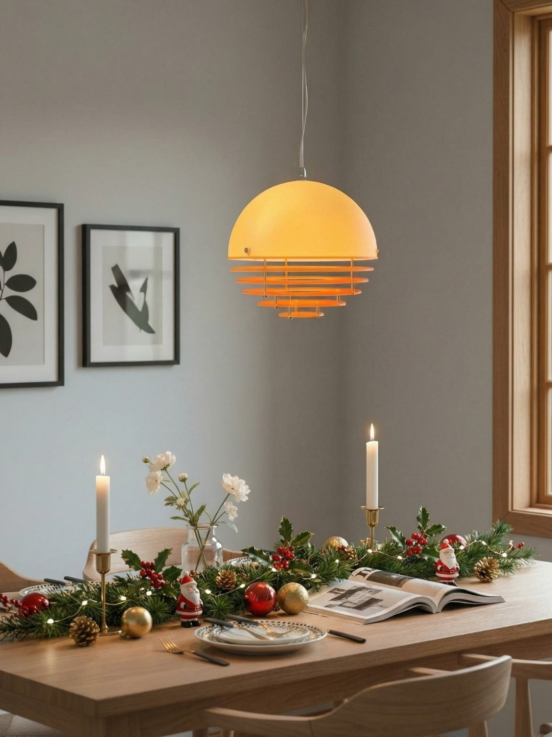 Sunset Pendelleuchte – Emotionale Stimmungsleuchte im Bauhaus-Design - AFTERGLOW S1 | Souliia