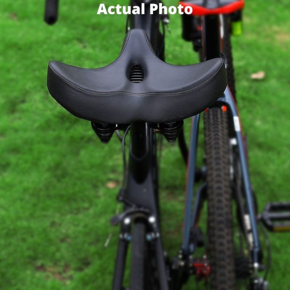 Selim de bicicleta extragrande — acolchoamento de espuma espessa, design impermeável