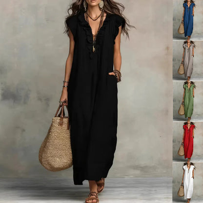 ÉLINA™ | Robe Bohème Fluide