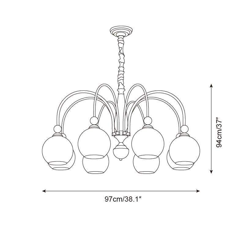 Solstice Glow Chandelier | Souliia