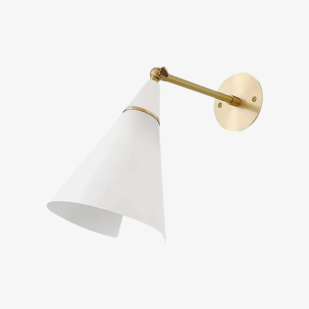 Lampada da parete minimalista Oribelle – Applique contemporanea in metallo per ambienti interni | Souliia