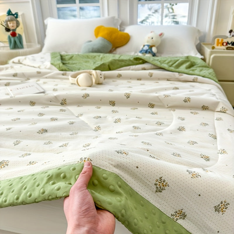 Bloomcool Lightweight Breathable Quilt Soft Floral Design