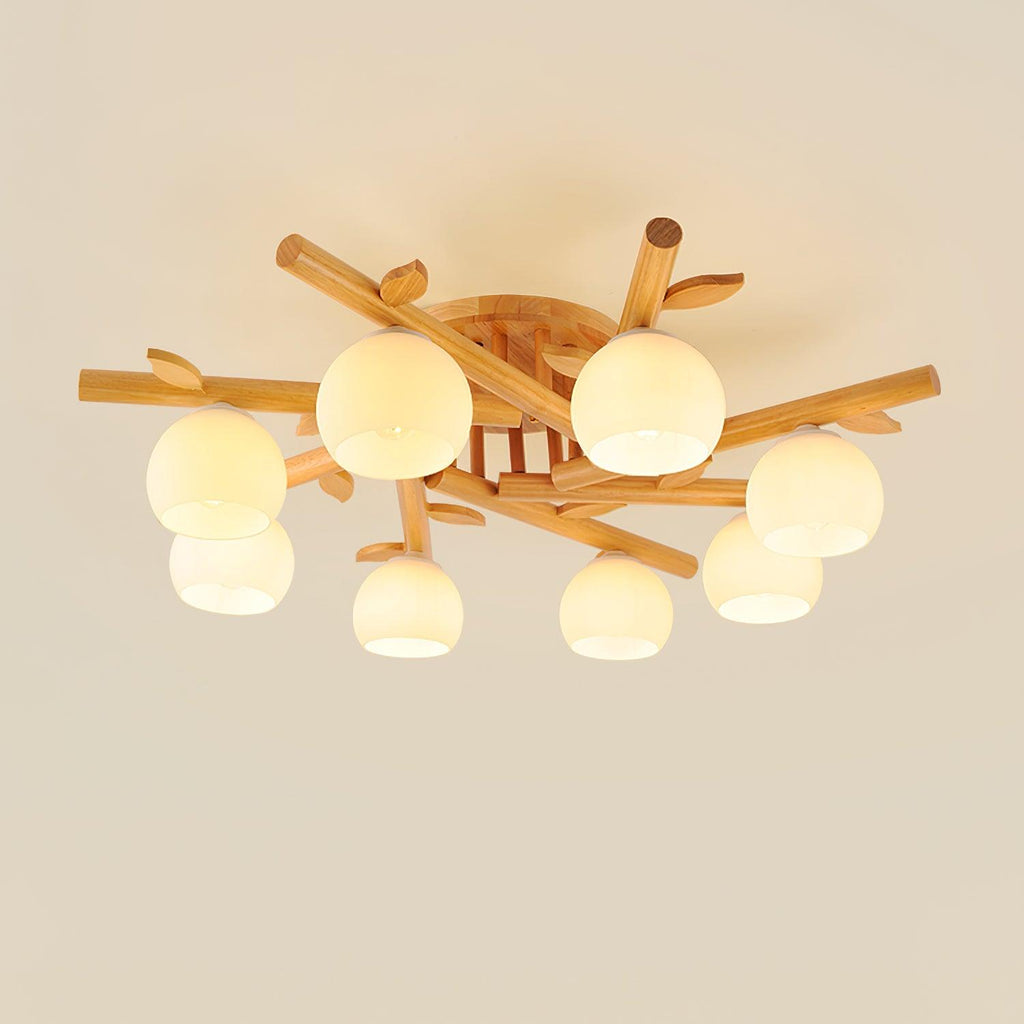 Tinsley Holz Deckenleuchte | Souliia