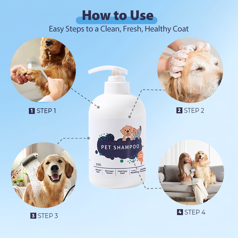 Shampoo for Silky, Happy Fur for All Pets - Souliia