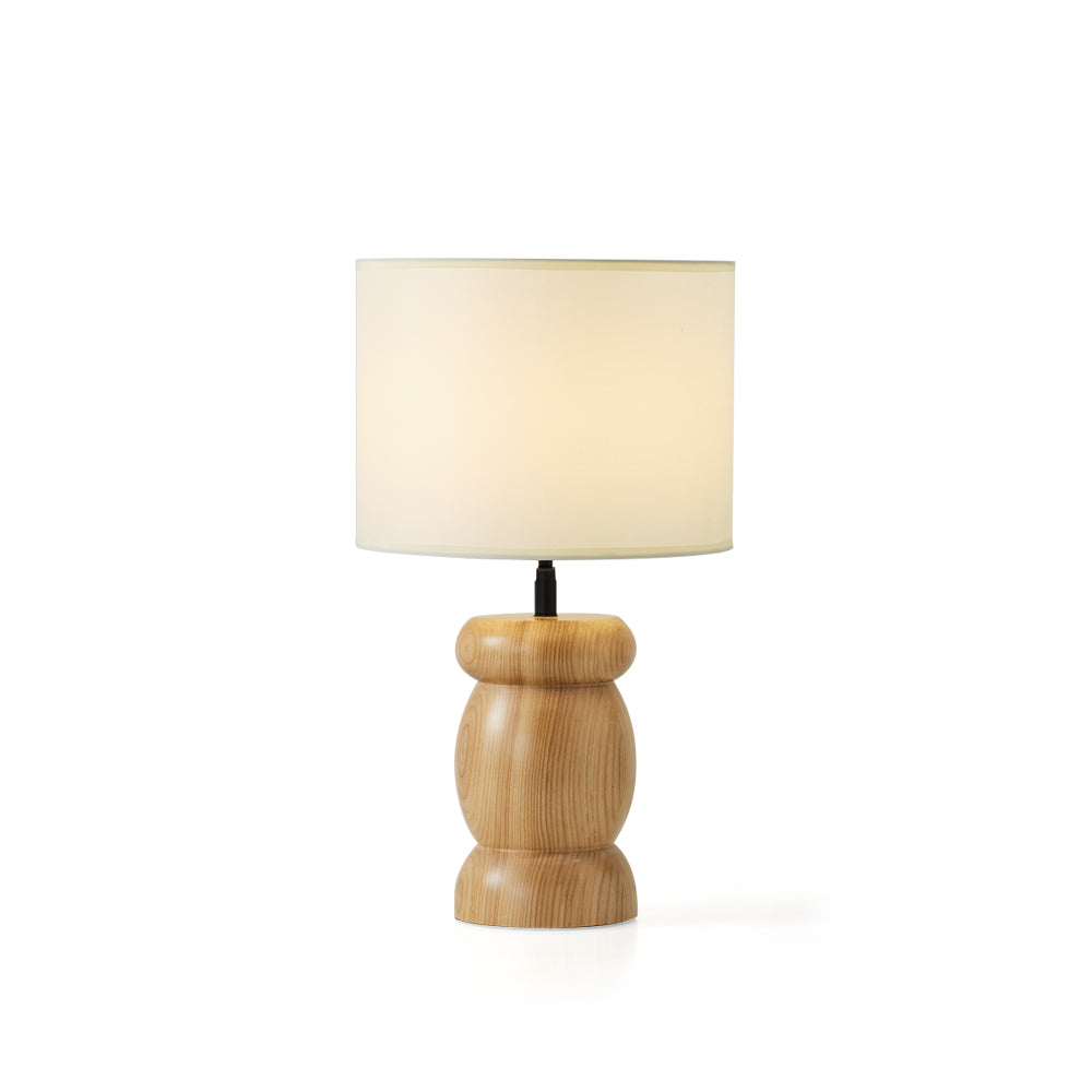Pebble Wood Table Lamp | Souliia