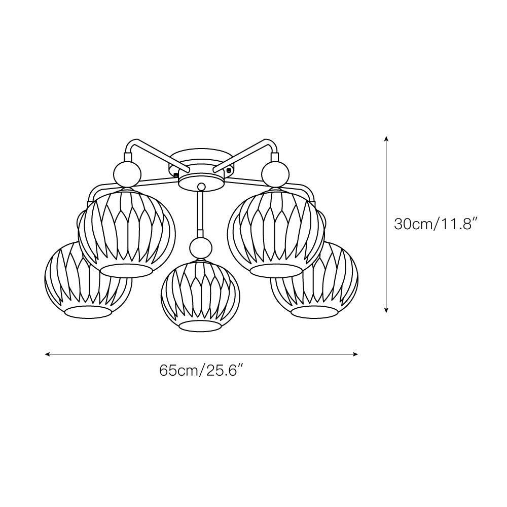 Renee Ceiling Lamp | Souliia