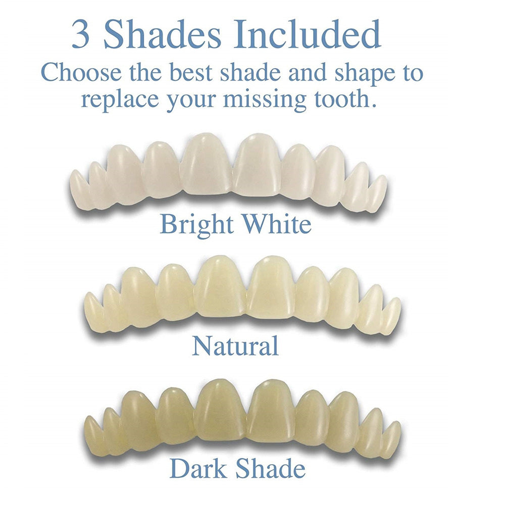 Temporary Cosmetic False Teeth — Natural-Looking Smile Veneers