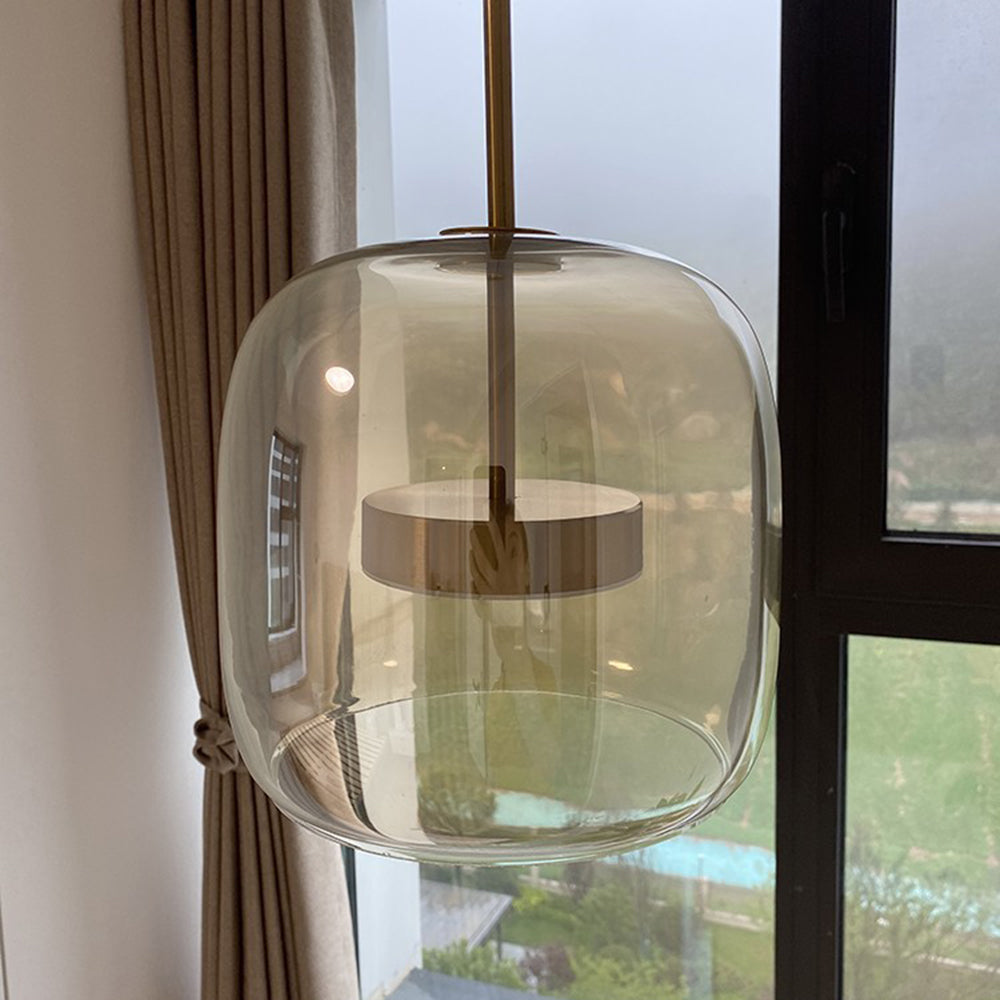 SolsticeBrook Vintage LED Pendant Lamp — Retro-Inspired Ceiling Light