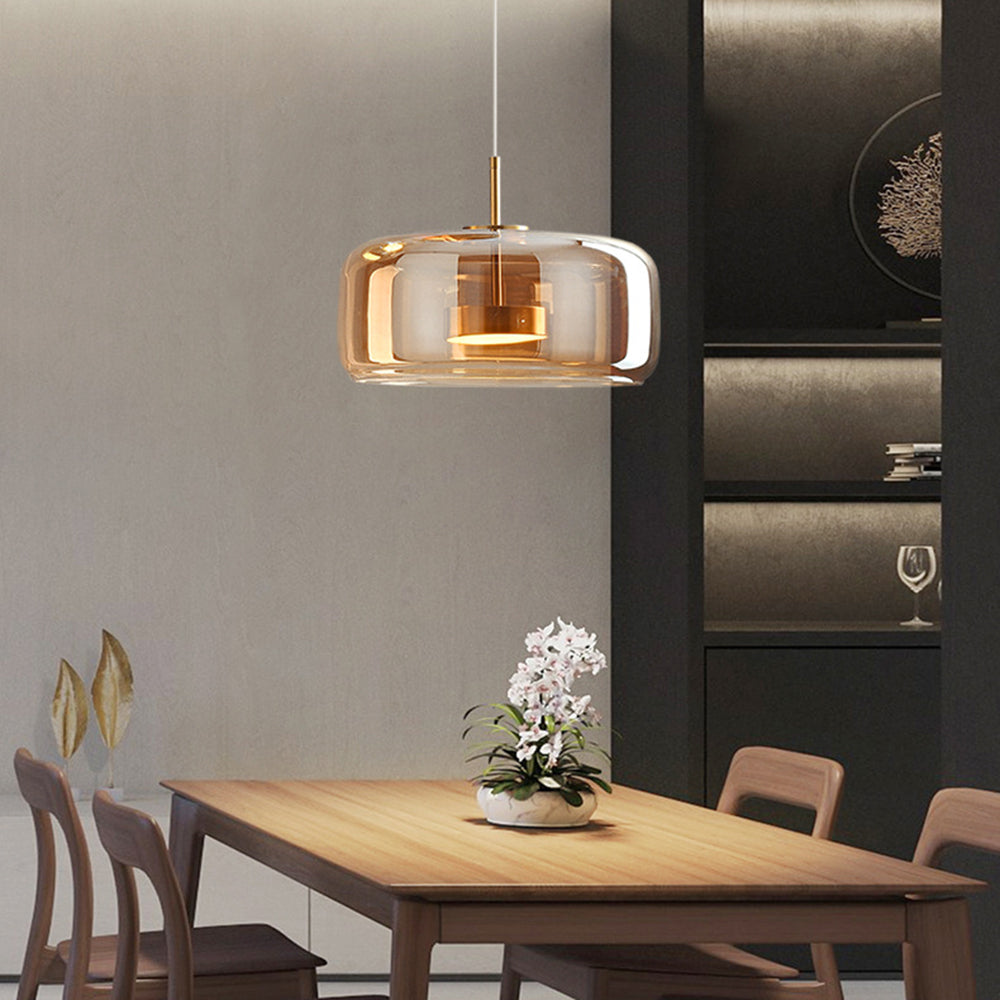 SolsticeBrook Vintage LED Pendant Lamp — Retro-Inspired Ceiling Light