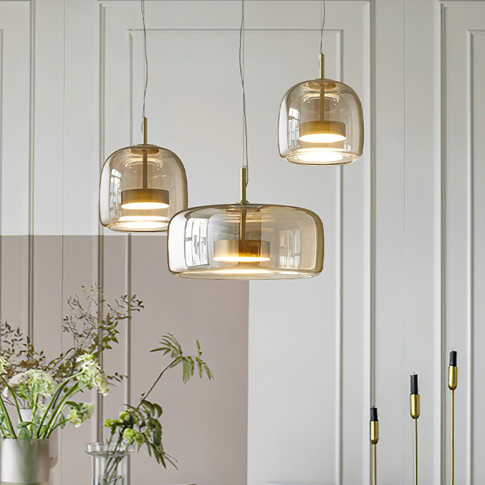 SolsticeBrook Vintage LED Pendant Lamp — Retro-Inspired Ceiling Light