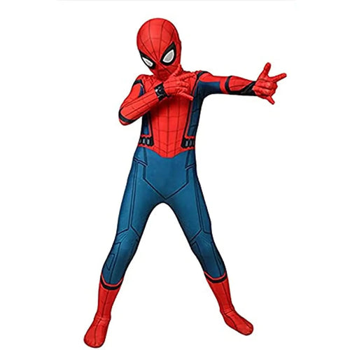 Arachnetix Authentic Superhero Costume, Durable Build, Full-Body Fit, Kids and Adults