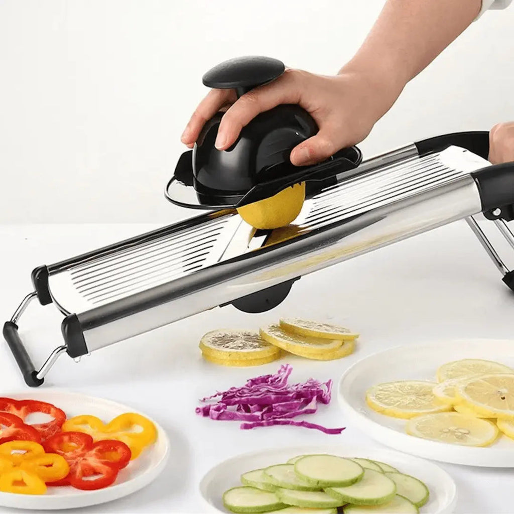 Versatile Kitchen Mandoline Slicer – Precision Vegetable Cutter for Slicing and Julienne - Souliia