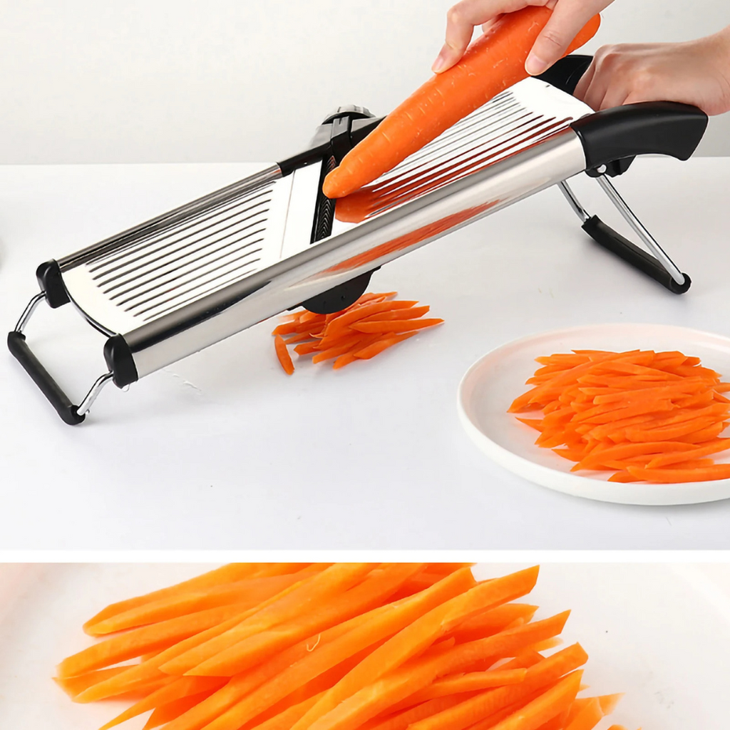 Versatile Kitchen Mandoline Slicer – Precision Vegetable Cutter for Slicing and Julienne - Souliia