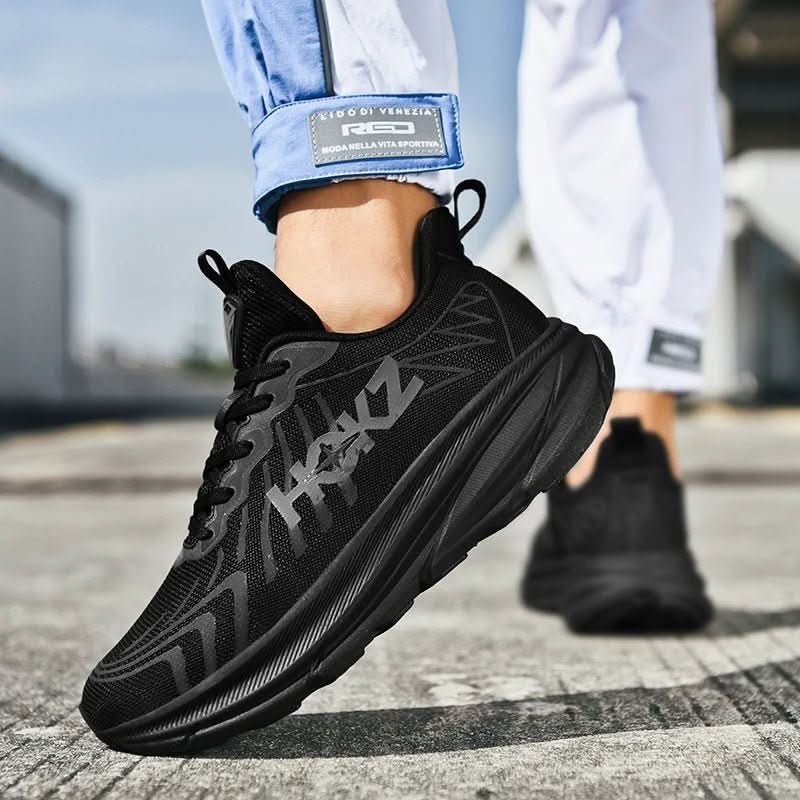PaceFlow Lightweight Running Shoes — Cushioned Responsive Sole, Shock-Absorbing Construction