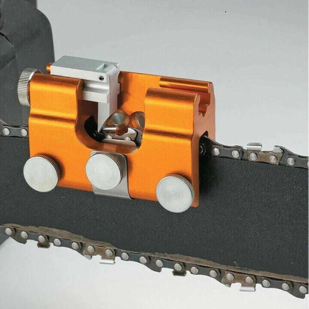 Universal Chainsaw Sharpener Tool – Precision Guide for Every Saw - Souliia