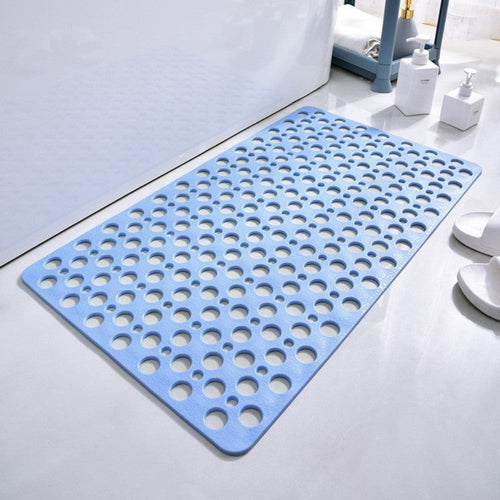 AquaGuard Mold-Resistant Non-Slip Shower Mat — Robust Suction Cup Backing