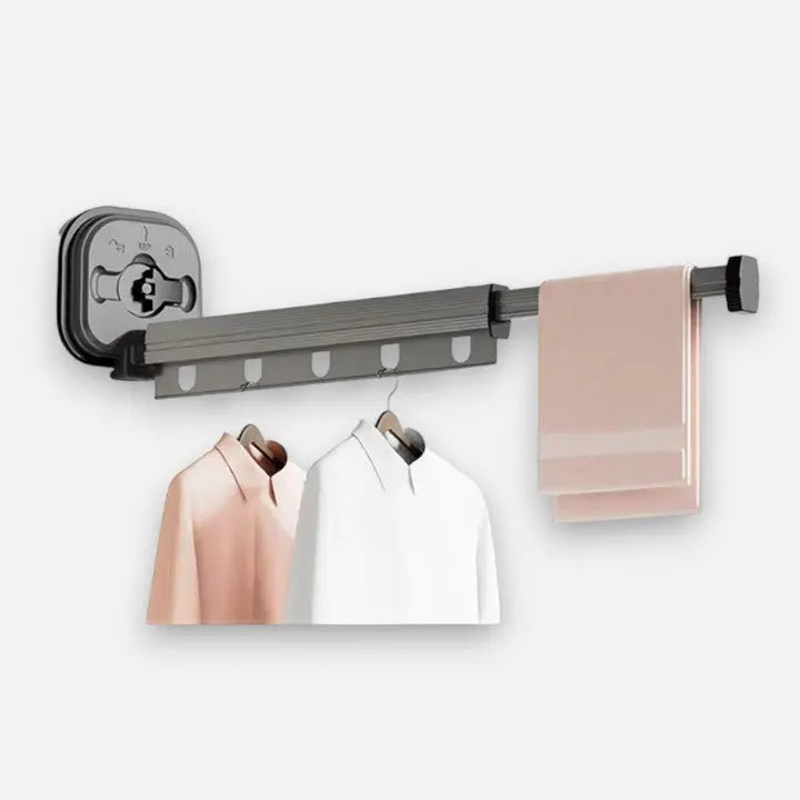 Wall-Mounted Clothes Dryer for Small Spaces - No Drilling Required - Souliia