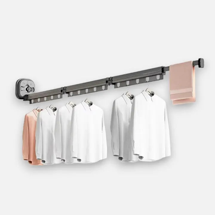 Wall-Mounted Clothes Dryer for Small Spaces - No Drilling Required - Souliia