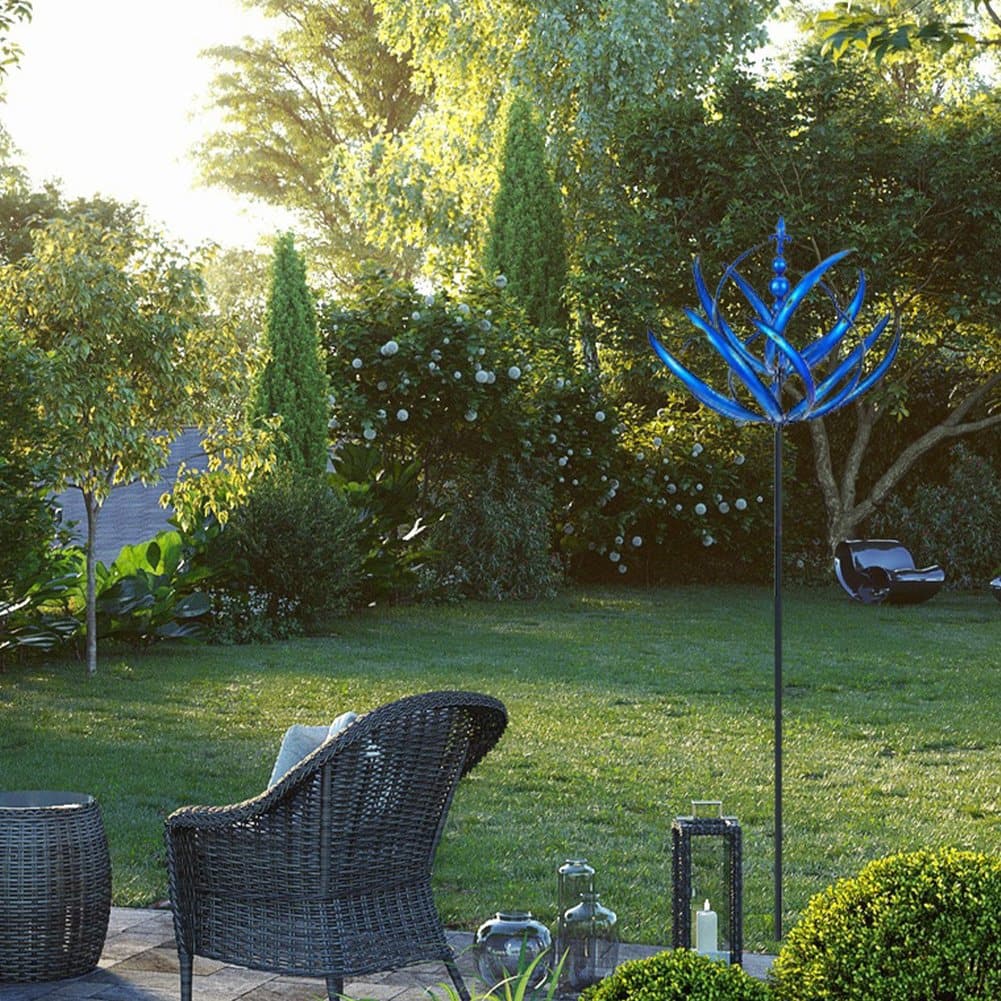 BreezeGlide-Windspinner — Stilvolles Windspiel für draußen