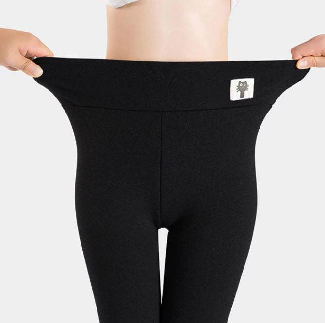 Női meleg polár téli leggings - rugalmas, kényelmes szabás