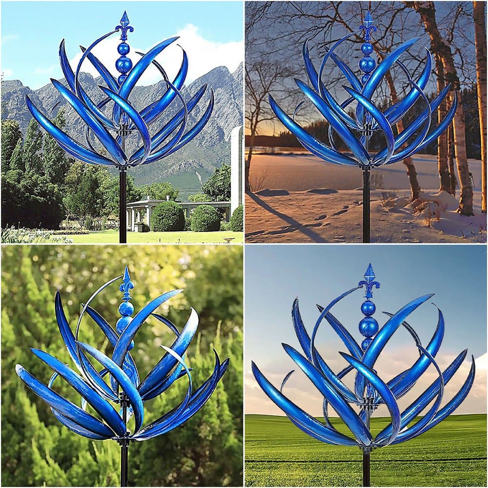 BreezeGlide-Windspinner — Stilvolles Windspiel für draußen