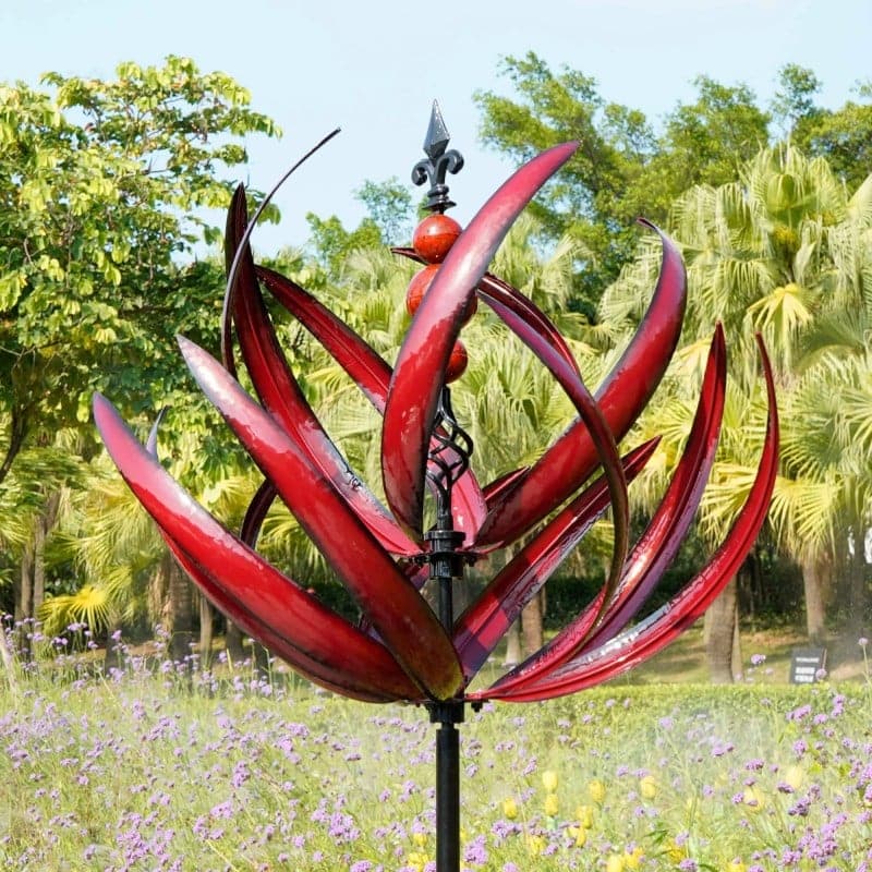 BreezeGlide-Windspinner — Stilvolles Windspiel für draußen