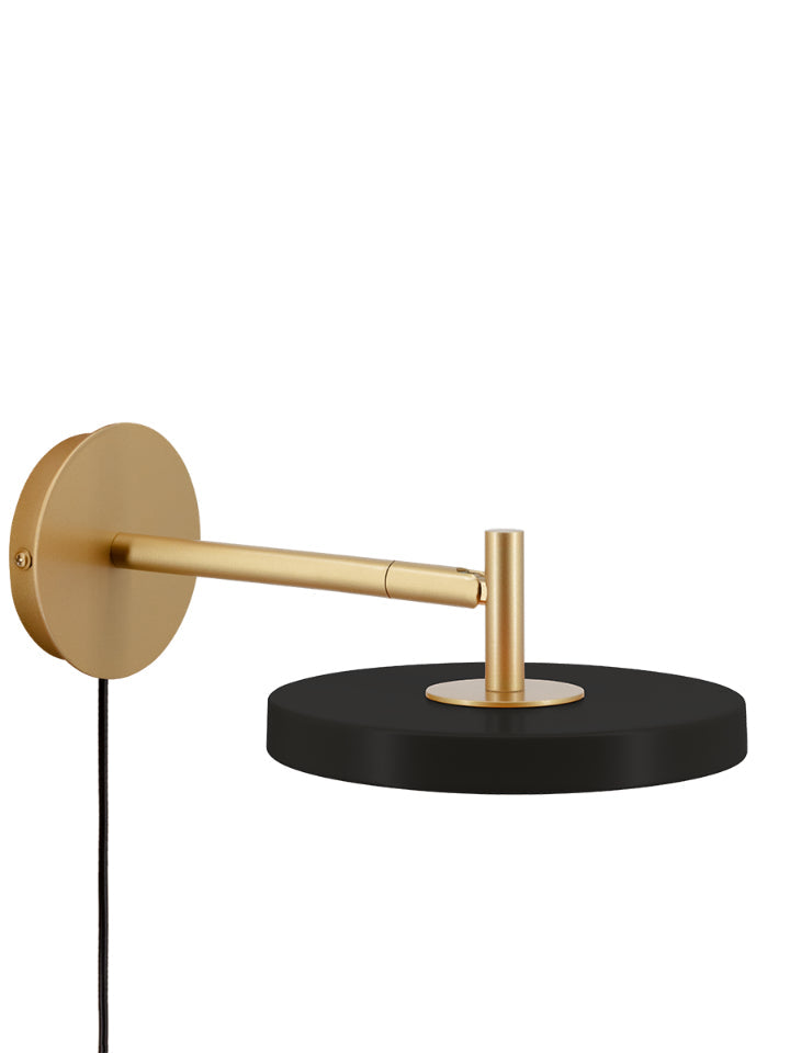 Scandinavian Monochrome Metal Wall-Lamp – Lighting for Bedroom Decor | Souliia