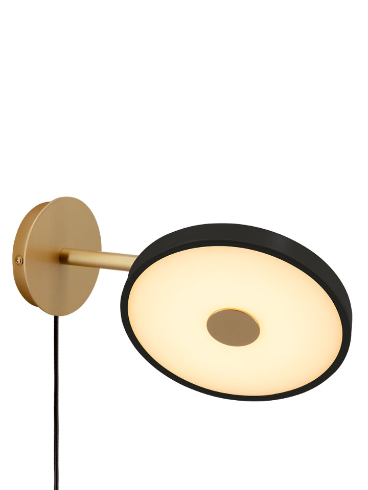 Scandinavian Monochrome Metal Wall-Lamp – Lighting for Bedroom Decor | Souliia