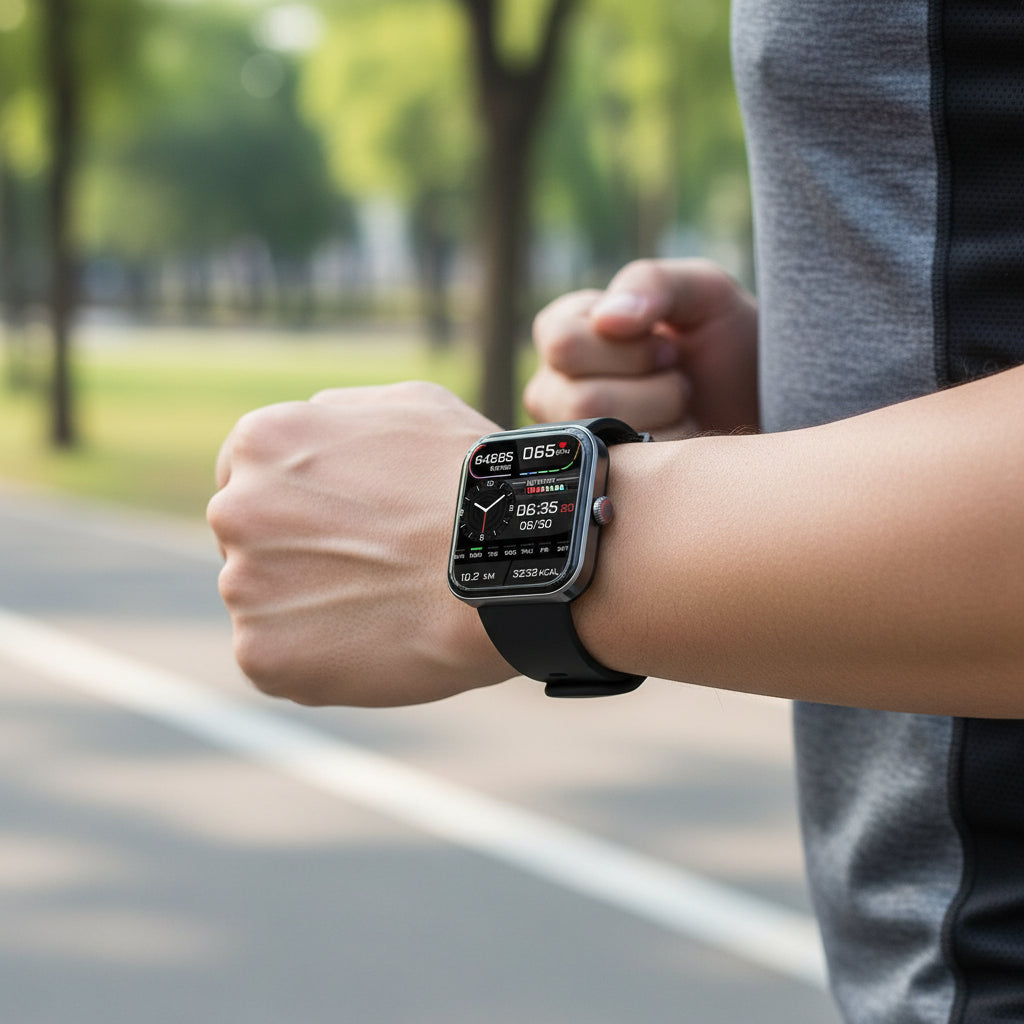 Seamless Blood Sugar Monitoring Smartwatch - Souliia