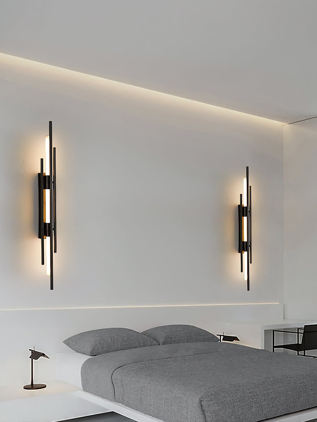 Nova Luxe Gold LED Wall Sconce — Contemporary Styling, Durable Build, Warm Illumination