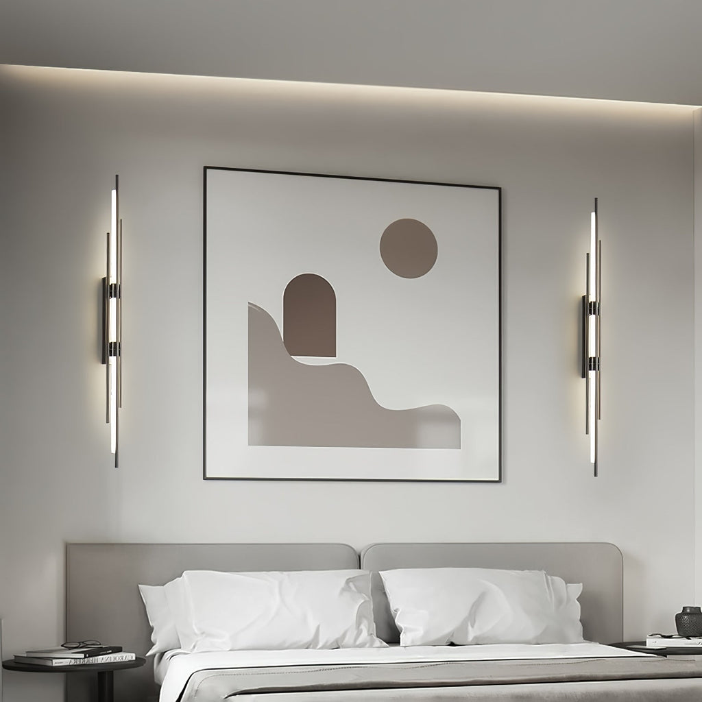 Nova Luxe Gold LED Wall Sconce — Contemporary Styling, Durable Build, Warm Illumination
