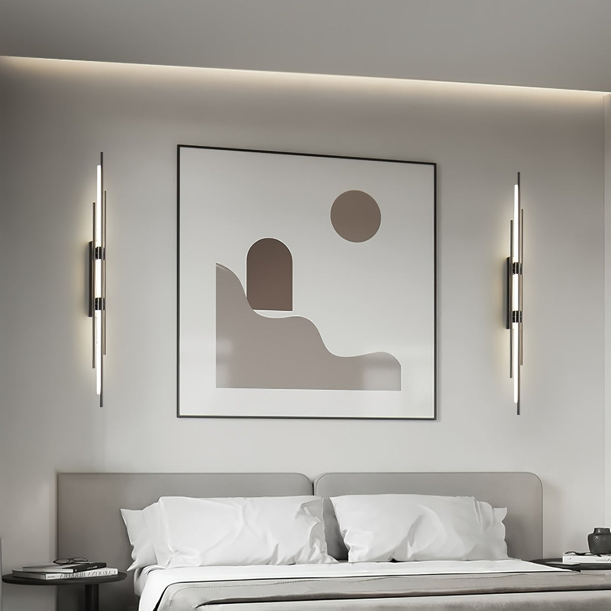 Nova Luxe Gold LED Wall Sconce — Contemporary Styling, Durable Build, Warm Illumination