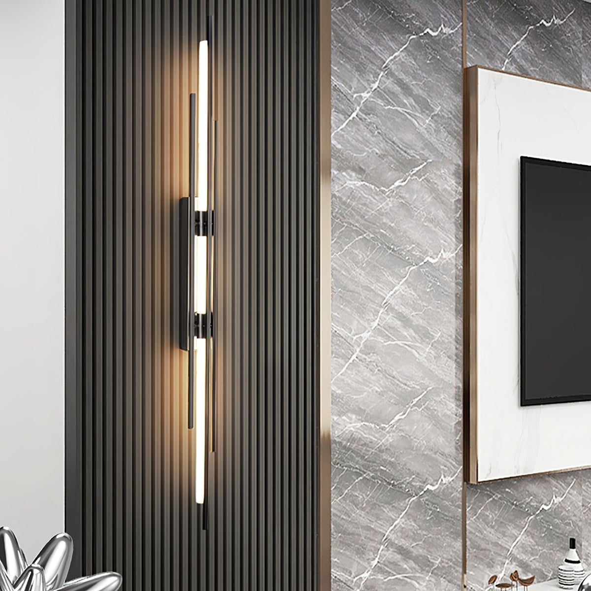 Nova Luxe Gold LED Wall Sconce — Contemporary Styling, Durable Build, Warm Illumination