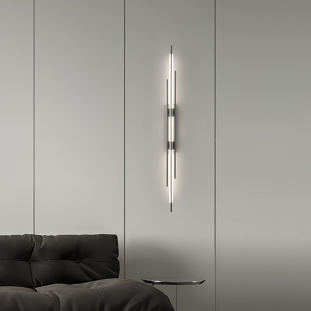 Nova Luxe Gold LED Wall Sconce — Contemporary Styling, Durable Build, Warm Illumination