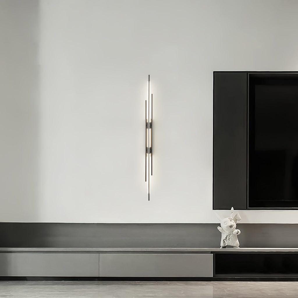 Nova Luxe Gold LED Wall Sconce — Contemporary Styling, Durable Build, Warm Illumination