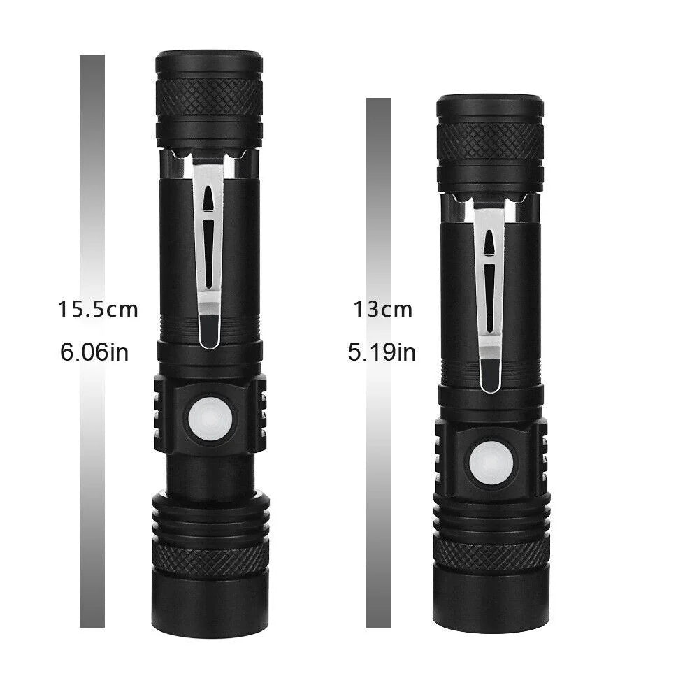 Lampe torche tactique LED Super Blight 90000LM — Batterie rechargeable