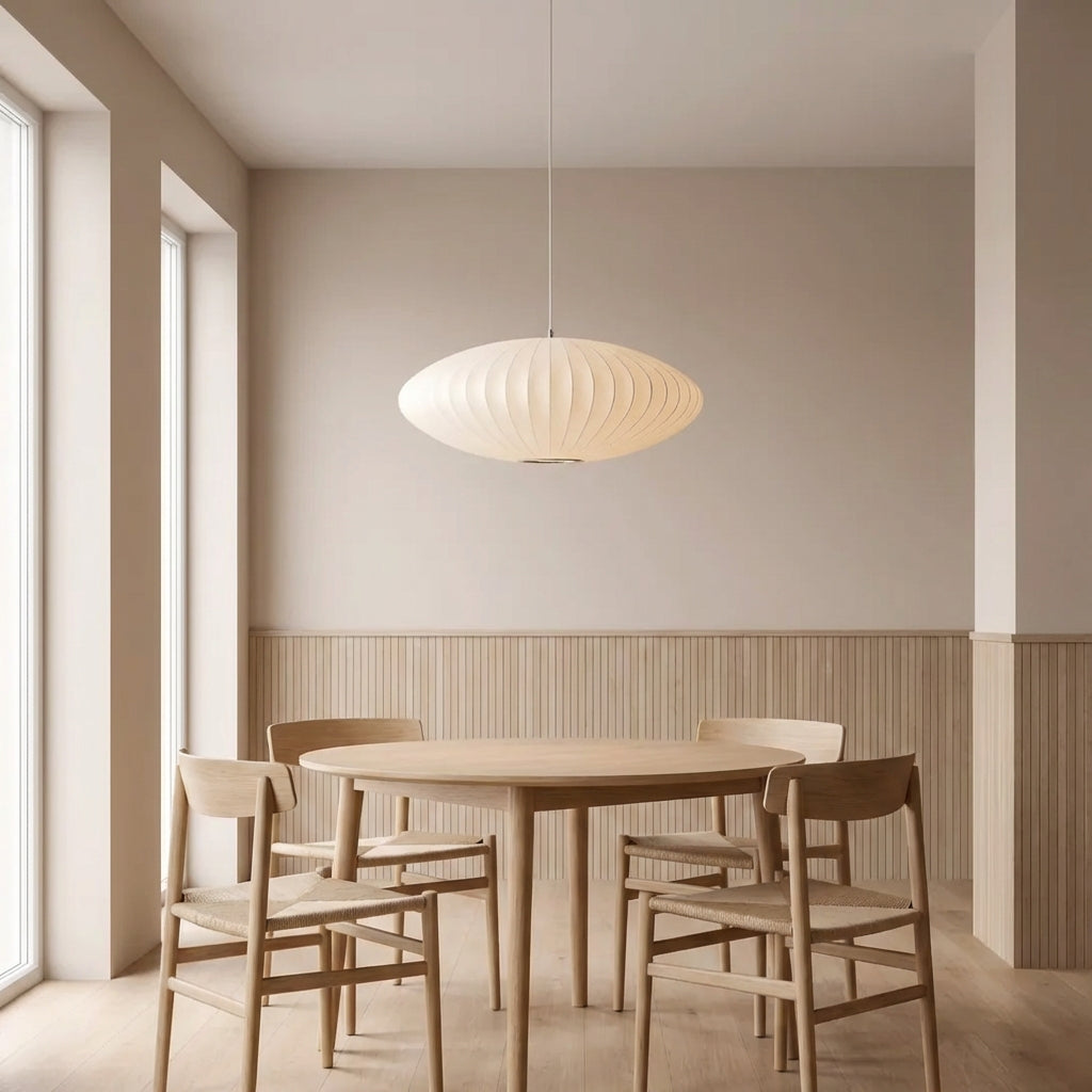 CocoonAura Modern Ceiling Lamp — Soft Light Diffusion, Elegant Design