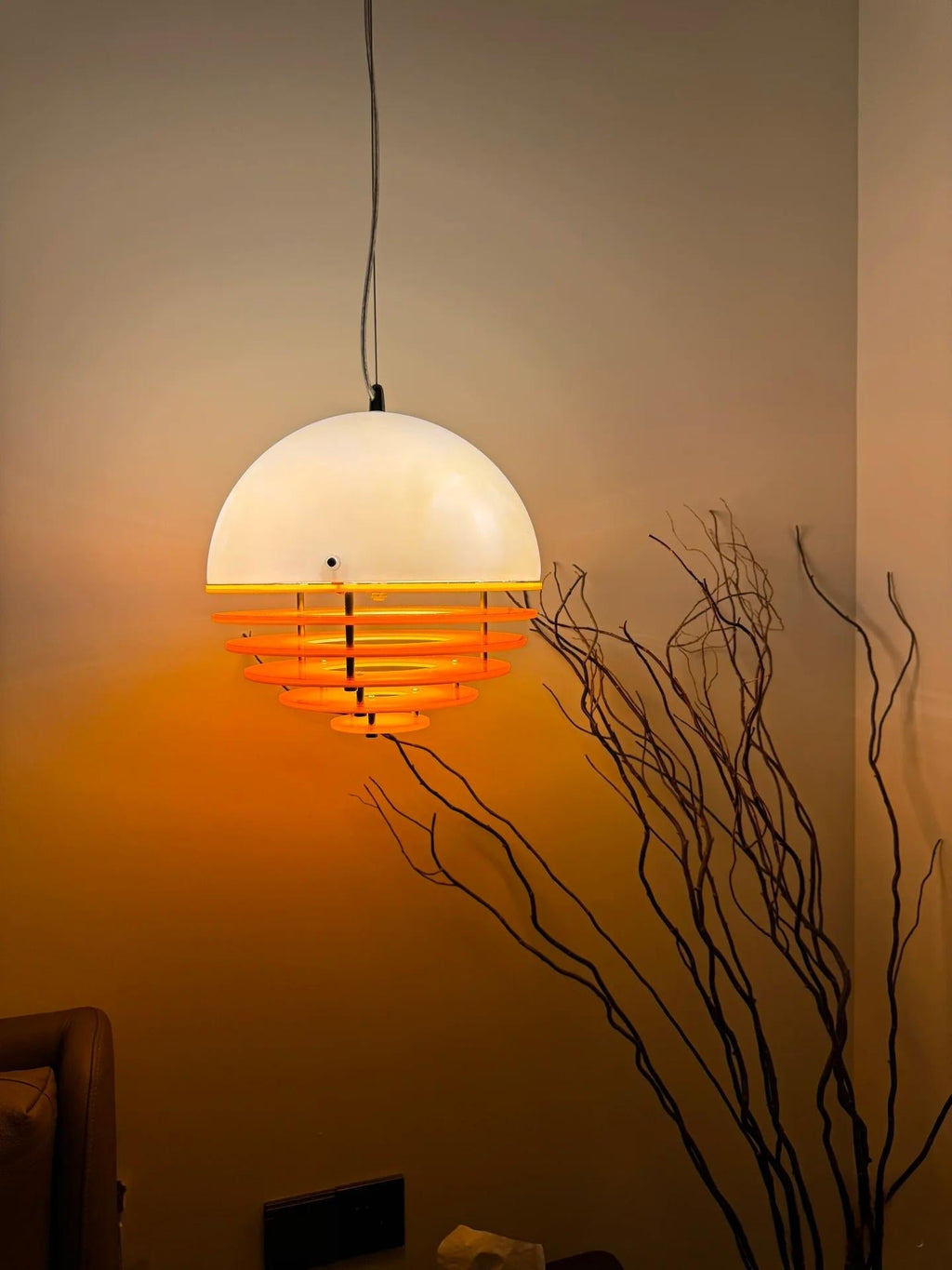 Sunset Pendelleuchte – Emotionale Stimmungsleuchte im Bauhaus-Design - AFTERGLOW S1 | Souliia