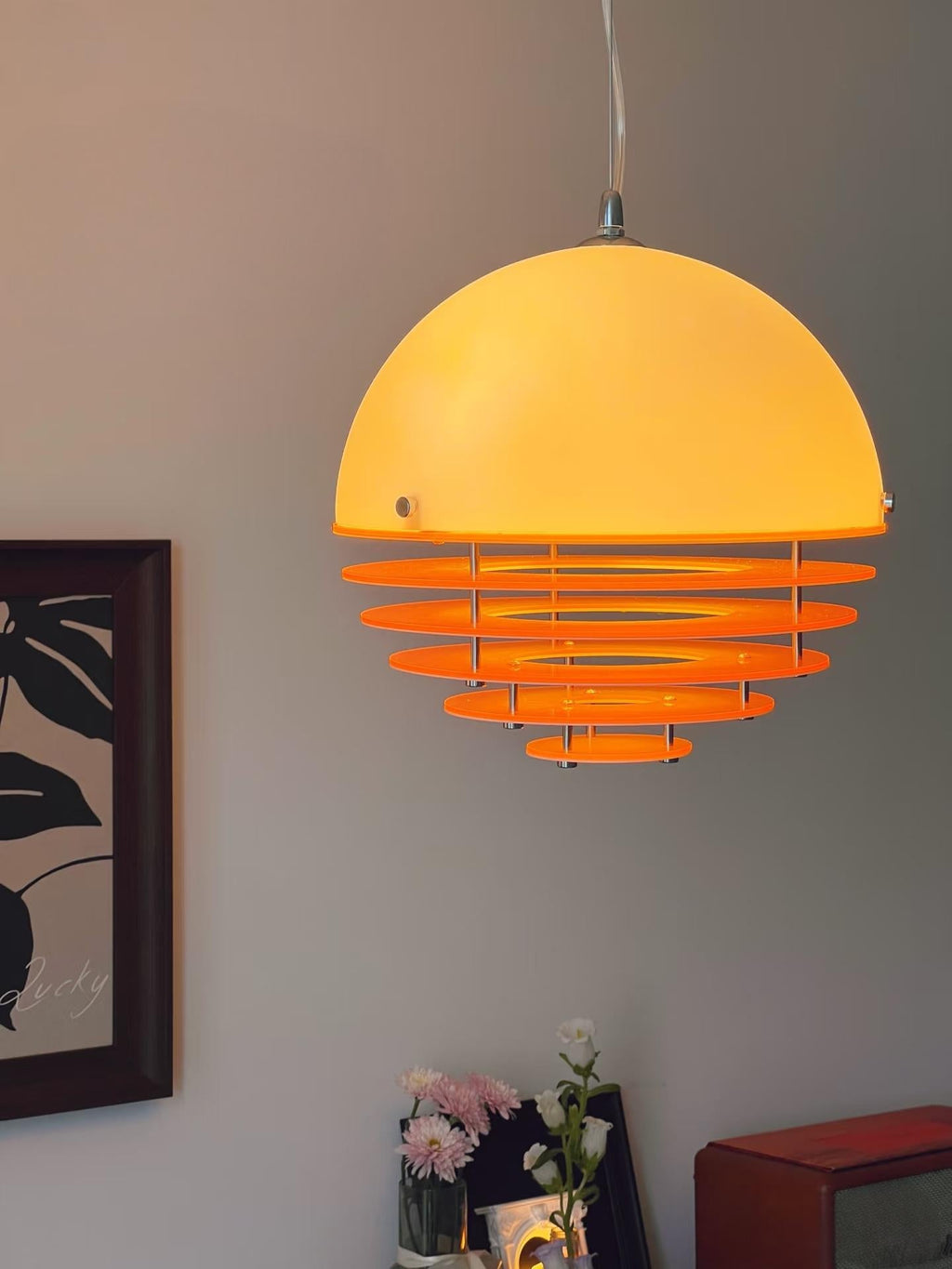 Sunset Pendelleuchte – Emotionale Stimmungsleuchte im Bauhaus-Design - AFTERGLOW S1 | Souliia