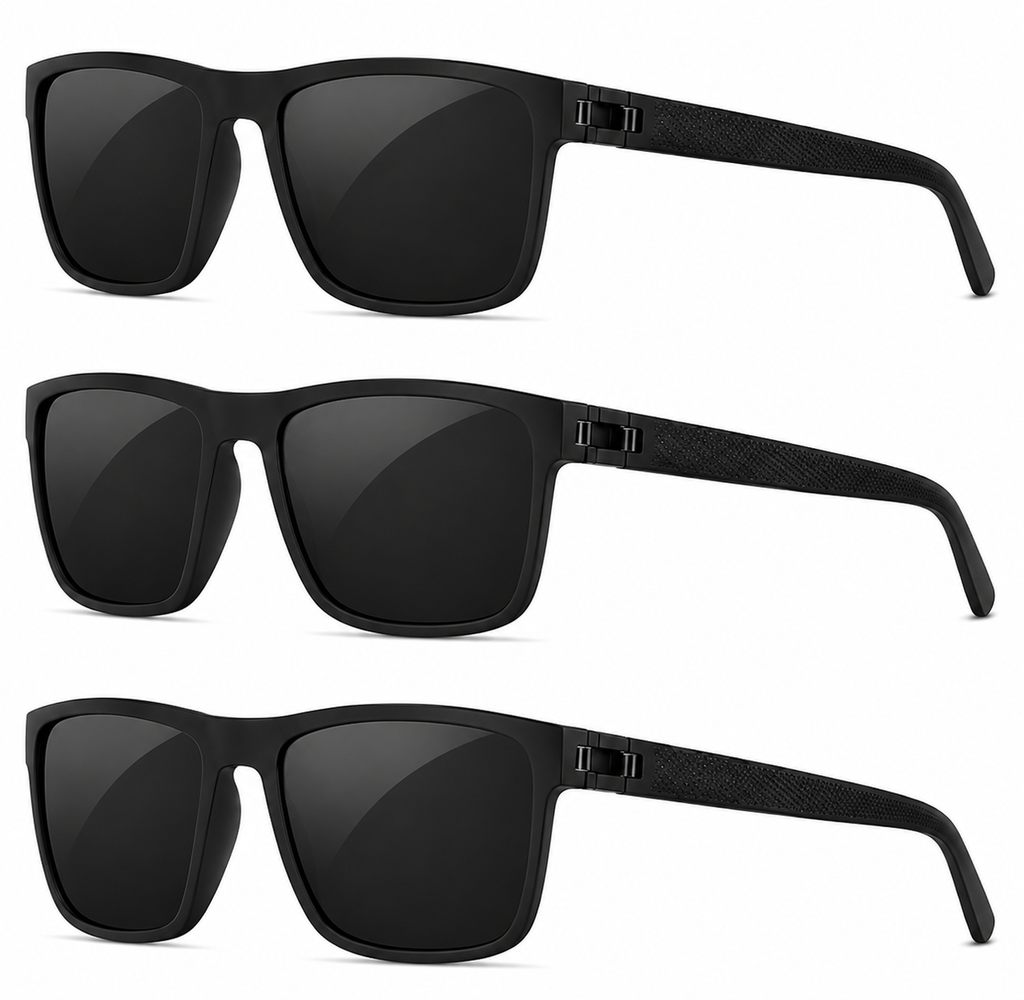 Set of 3 UV400 Polarized Sunglasses - Souliia