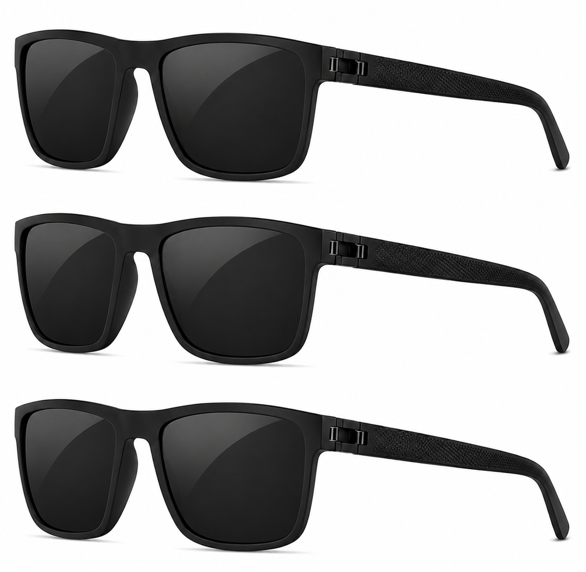 Set of 3 UV400 Polarized Sunglasses - Souliia
