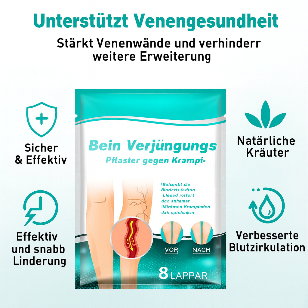 VenoLift Patches – Helpotusta kivuliaisiin, näkyviin laskimoihin – Souliia